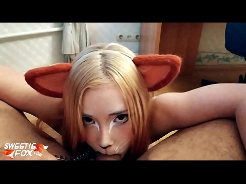 ❤️ Kitsune s'empassa la polla i es corre a la boca ️❌ Vídeo de merda al ca.milf-nut-net.ru ❌❤